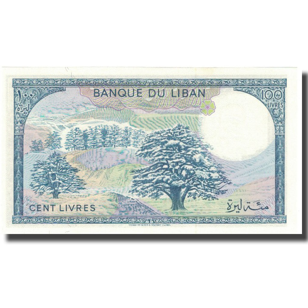 Banknote, Lebanon, 100 Livres, 1964-1988, KM:66c, UNC(64)