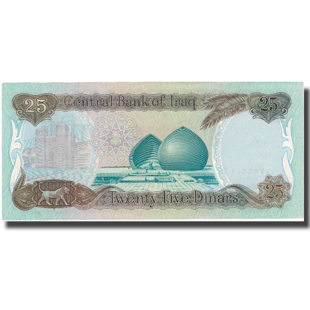 Geldschein, Irak, 25 Dinars, 1986, 1986, KM:73a, VZ+