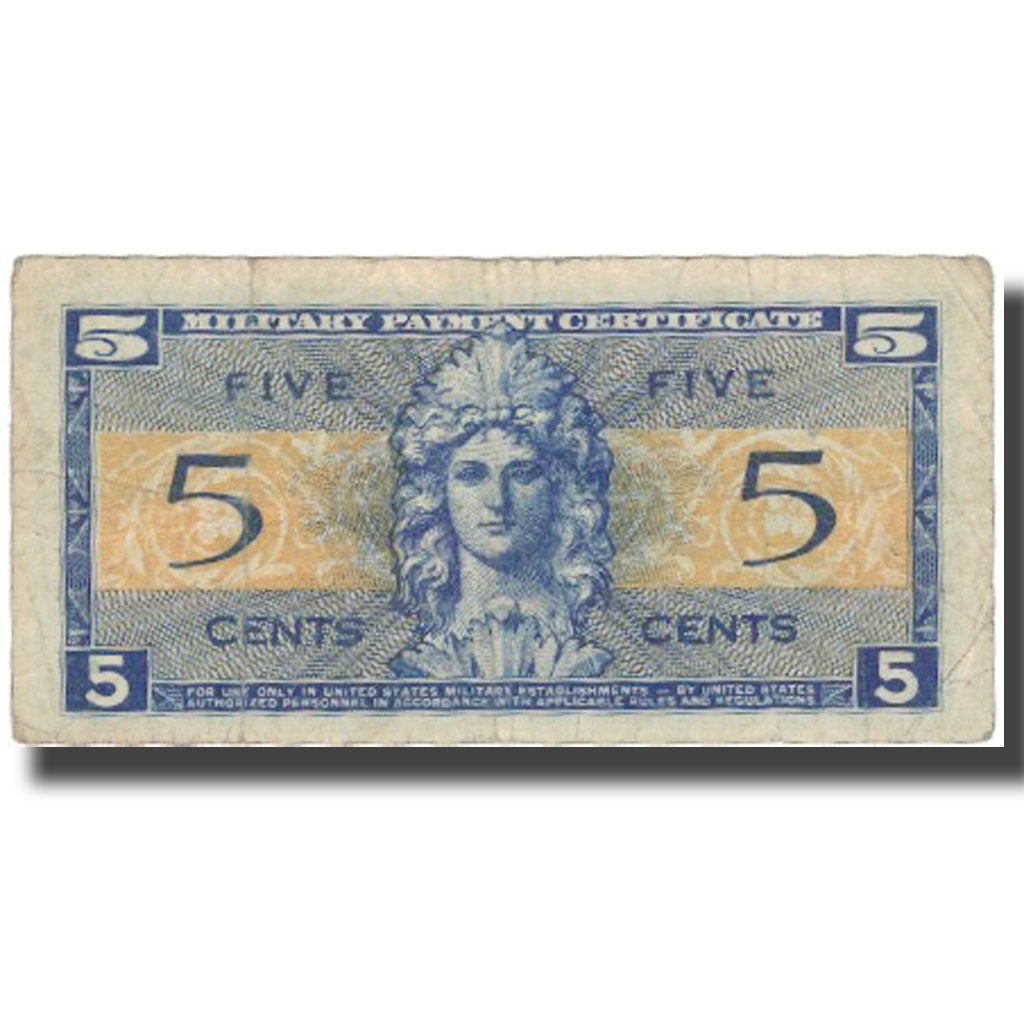 Banknote, United States, 5 Cents, KM:M29, EF(40-45)
