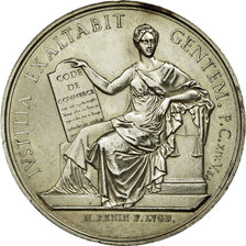 France, Token, Commercial Court, 1847, MS(60-62), Silver