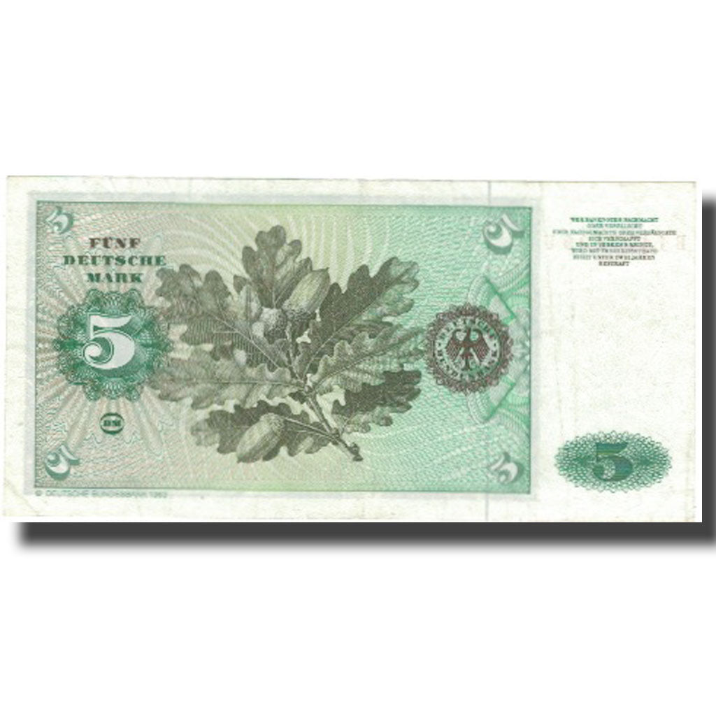 Banknote, Germany - Democratic Republic, 5 Mark, 1980, 1980-01-02, KM:30b