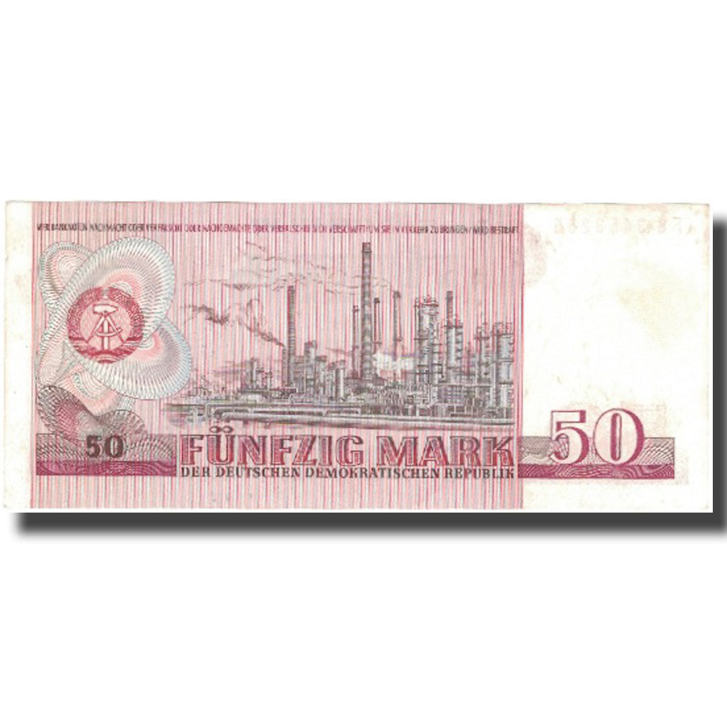 Banknote, Germany - Democratic Republic, 50 Mark, 1971, 1971, KM:30a, AU(50-53)