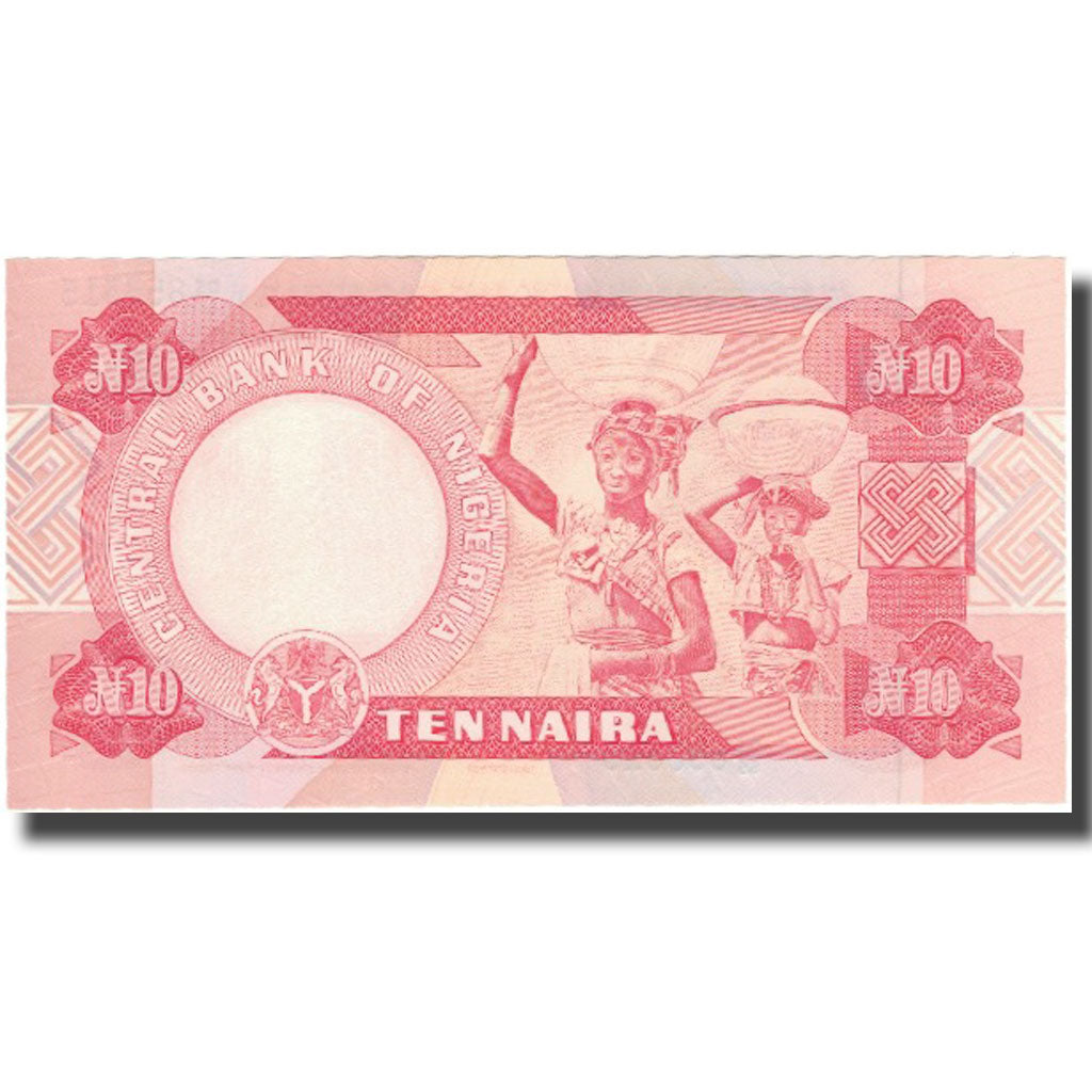 Banknote, Nigeria, 10 Naira, 2001, 2001, KM:25f, UNC(64)