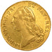 FRANCE, Double louis d'or à la tête nue, 2 Louis D'or, 1790, Bordeaux, KM #592.8