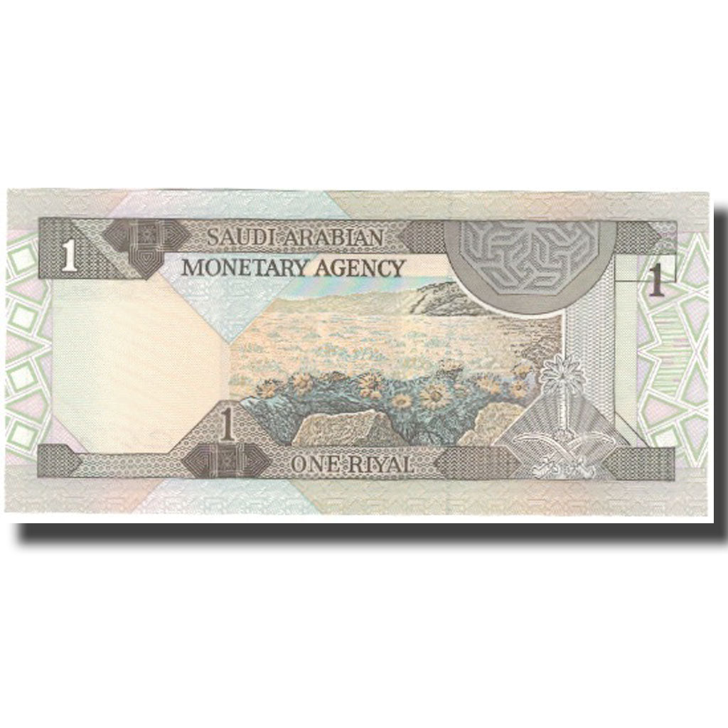 Banconote, Arabia Saudita, 1 Riyal, L. AH 1379 (1984), KM:21d, SPL