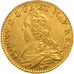 FRANCE, Louis d'or aux lunettes, Louis D'or, 1727, Paris, KM #489.1, AU(55-58),.