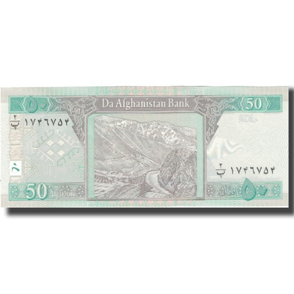 Banknote, Afghanistan, 50 Afghanis, 2004, 2004, KM:69b, UNC(63)