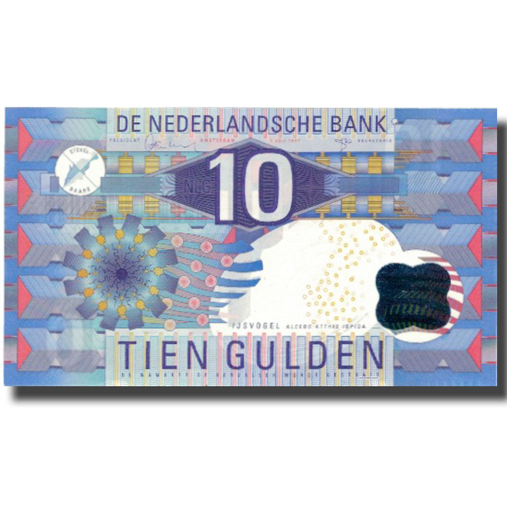 Billet, Pays-Bas, 10 Gulden, 1997, 1997-07-01, KM:99, NEUF