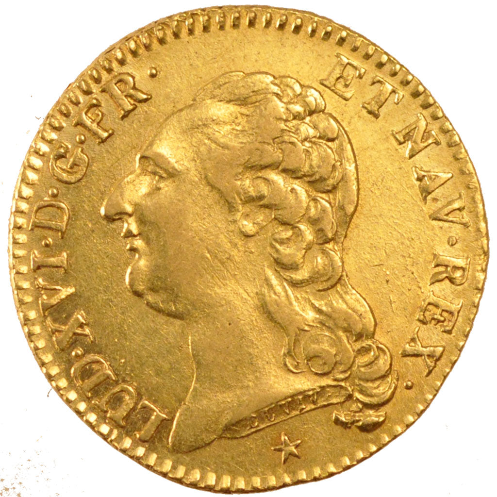 FRANCE, Louis d'Or, 1786, Lille, AU(55-58), Gols, Gadoury #361, 7.60