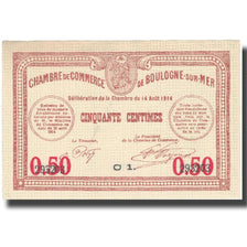 Frankreich, Boulogne-sur-Mer, 50 Centimes, 1914, VZ