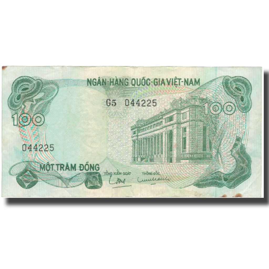 Banknote, South Viet Nam, 100 D<ox>ng, Undated (1970), KM:26a, VF(30-35)