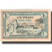 Banknote, Tunisia, 1 Franc, 1943, 1943-07-15, KM:55, EF(40-45)