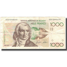 Banknote, Belgium, 1000 Francs, Undated (1980-96), KM:144a, VF(30-35)