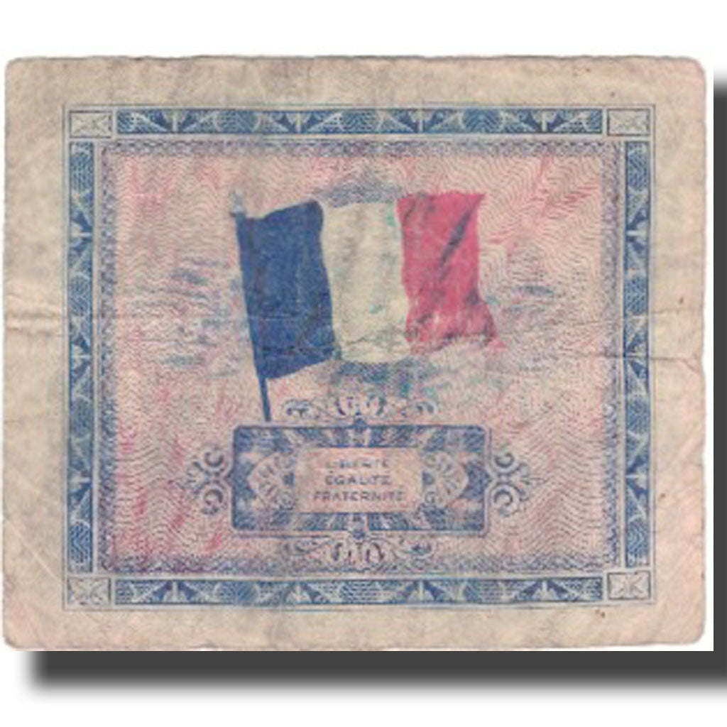 França, 10 Francs, 1944, 1944, F(12-15), Fayette:VF18.1, KM:116a