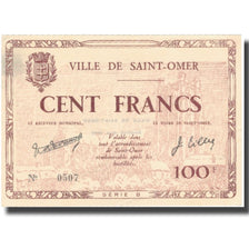 France, Saint-Omer, 100 Francs, 1940, AU(55-58)