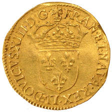 Munten, Frankrijk, Ecu d'or, 1633, Rouen, ZF+, Goud, Gadoury:55