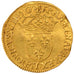 Monnaie, France, Ecu d'or, 1633, Rouen, TTB+, Or, Gadoury:55