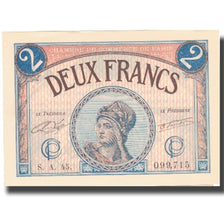 France, Paris, 2 Francs, 1922, UNC(63), Pirot:97.29