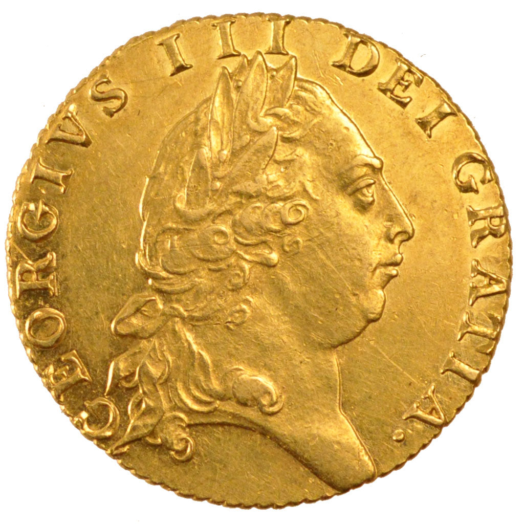 Gran Bretagna, George III, Guinea, 1791, London, SPL-, Oro, KM:609