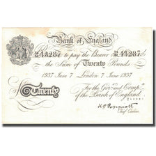 Banknote, Great Britain, 20 Pounds, 1937, 1937-06-07, KM:337a, AU(55-58)