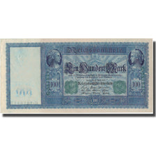 Banknote, Germany, 100 Mark, 1910, 1910-04-21, KM:43, AU(55-58)