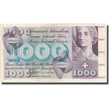 Banknote, Switzerland, 1000 Franken, 1970, 1970-01-05, KM:52i, VF(20-25)