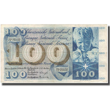Banknote, Switzerland, 100 Franken, 1956, 1956-10-25, KM:49a, EF(40-45)