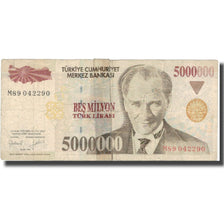 Billet, Turquie, 5,000,000 Lira, 1970, 1970-10-14, KM:210, B