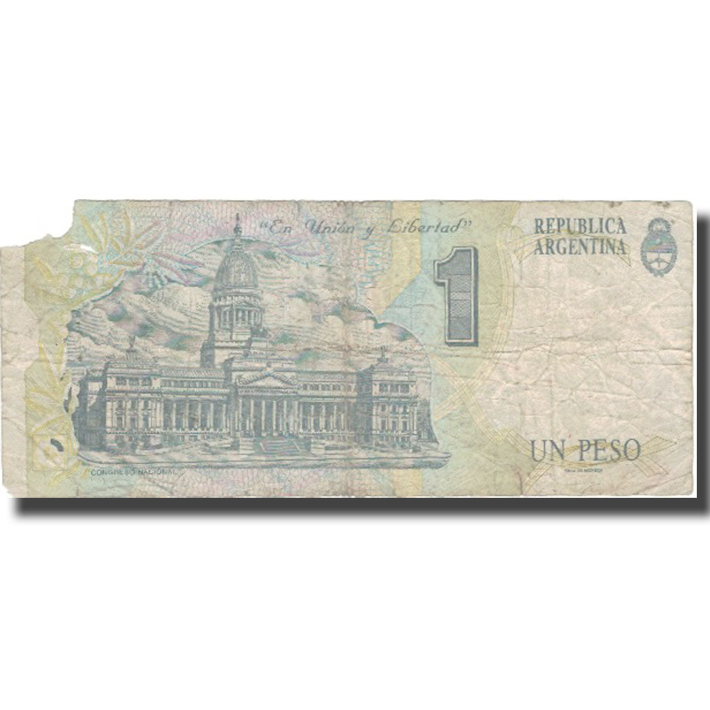 Banconote, Argentina, 1 Peso, 1992, 1992, KM:339a, B