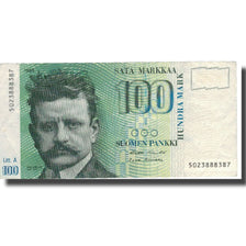 Geldschein, Finnland, 100 Markkaa, 1986-1991, KM:119, SS
