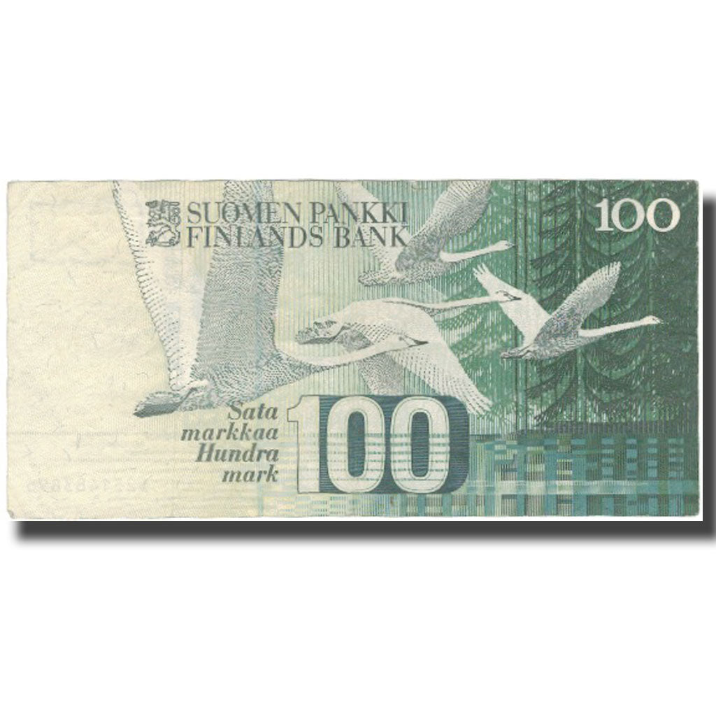Banknote, Finland, 100 Markkaa, 1986-1991, KM:119, EF(40-45)