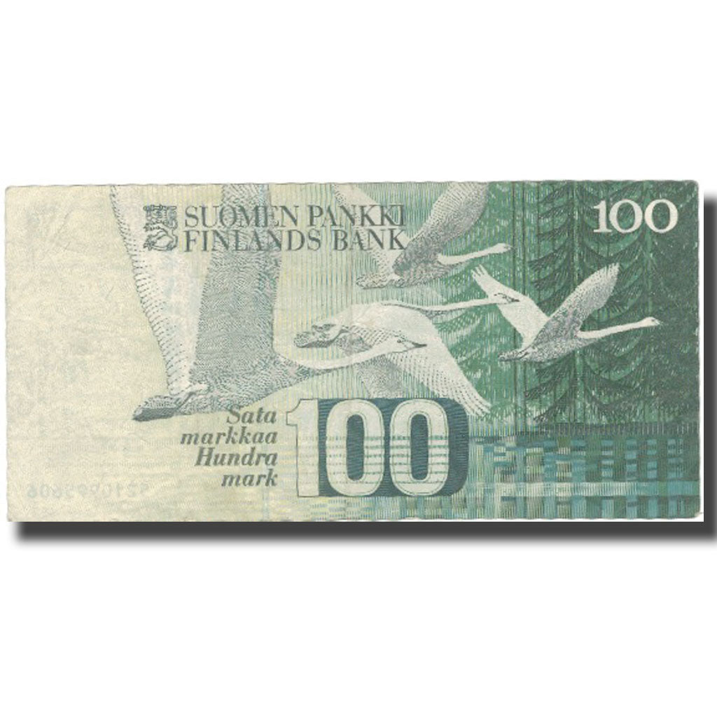 Banknote, Finland, 100 Markkaa, 1986-1991, KM:119, EF(40-45)