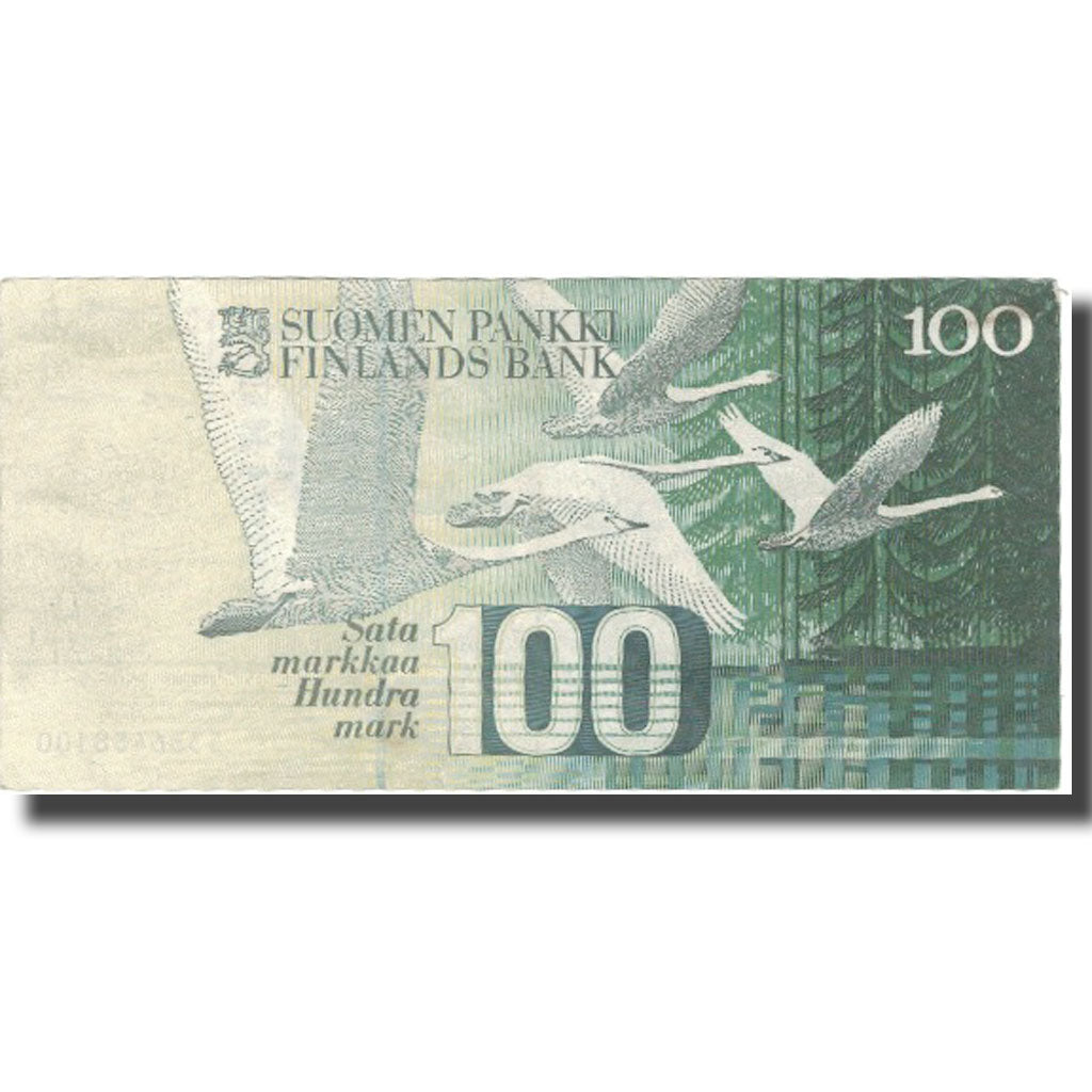 Banknote, Finland, 100 Markkaa, 1986-1991, KM:119, EF(40-45)