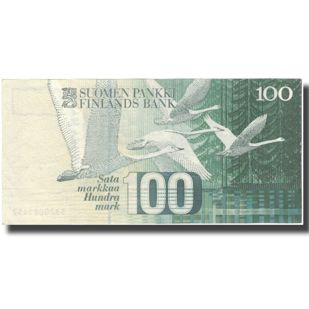 Banknote, Finland, 100 Markkaa, 1986-1991, KM:119, AU(50-53)