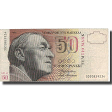 Banknote, Finland, 50 Markkaa, 1986-1991, KM:118, EF(40-45)