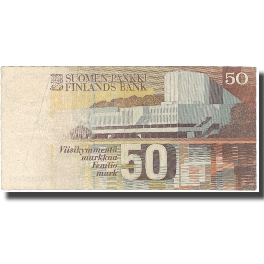 Banknote, Finland, 50 Markkaa, 1986-1991, KM:118, EF(40-45)