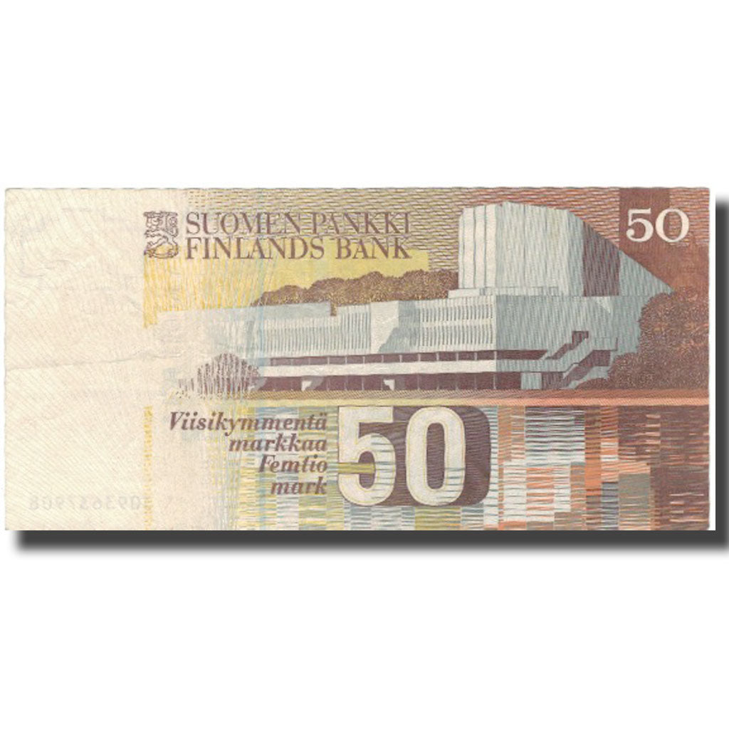 Banknote, Finland, 50 Markkaa, 1986-1991, KM:118, EF(40-45)