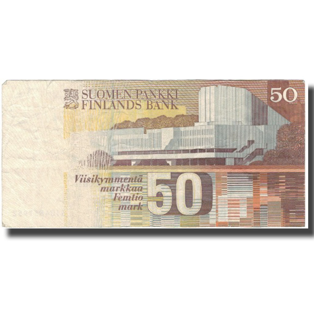 Banknote, Finland, 50 Markkaa, 1986-1991, KM:118, EF(40-45)