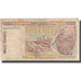 Banknote, West African States, 1000 Francs, 1991-2003, KM:111Aj, VF(20-25)