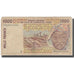 Banknote, West African States, 1000 Francs, 1991-2003, KM:111Ai, VF(20-25)