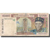 Banknote, West African States, 10,000 Francs, 1992-2001, KM:714Ki, VF(20-25)