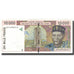Banknote, West African States, 10,000 Francs, 1992-2001, KM:714Kj, EF(40-45)