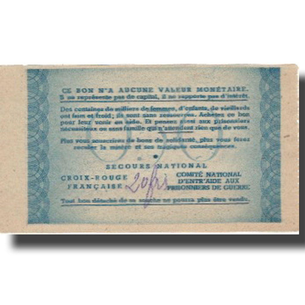 France, Bon de Solidarité, 50 Centimes, 1941, UNC(60-62)
