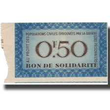 France, Bon de Solidarité, 50 Centimes, 1941, EF(40-45)