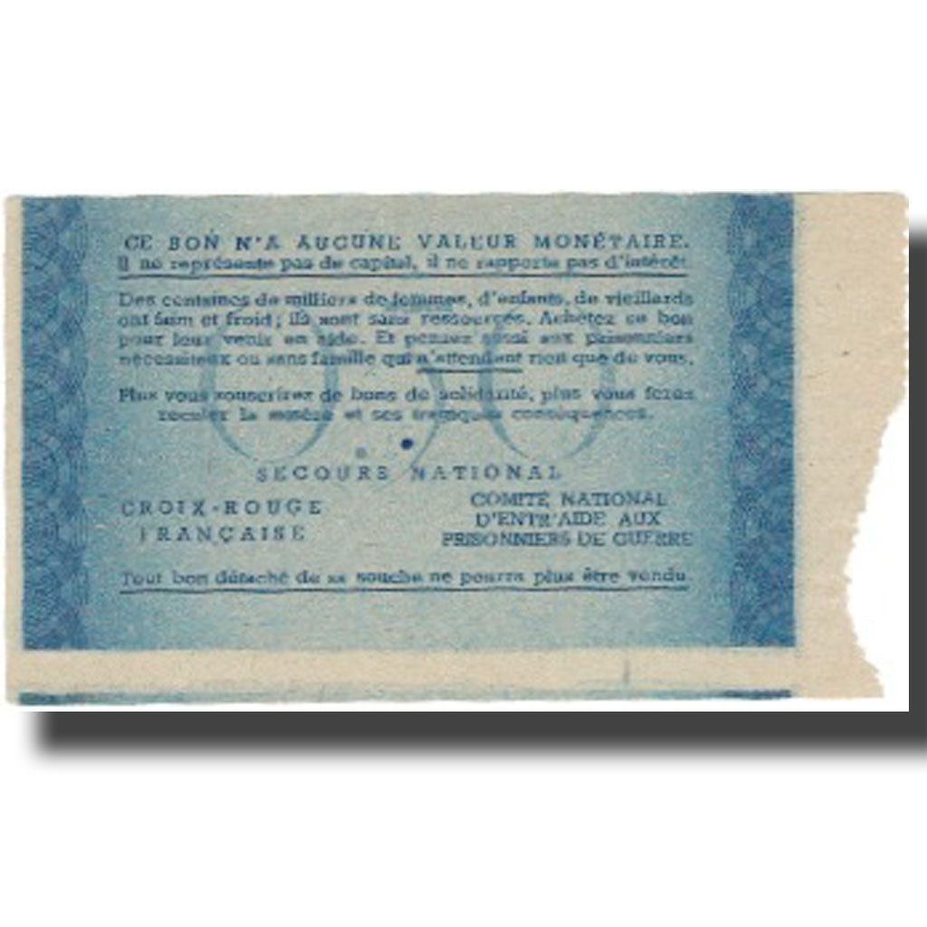 France, Bon de Solidarité, 50 Centimes, 1941, EF(40-45)