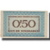 France, Bon de Solidarité, 50 Centimes, 1941, AU(50-53)