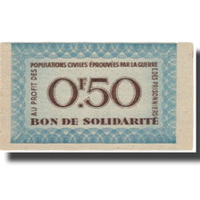 France, Bon de Solidarité, 50 Centimes, 1941, AU(55-58)