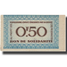 France, Bon de Solidarité, 50 Centimes, 1941, AU(55-58)