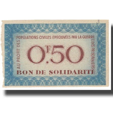 France, Bon de Solidarité, 50 Centimes, 1941, AU(55-58)