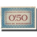 France, Bon de Solidarité, 50 Centimes, 1941, AU(55-58)